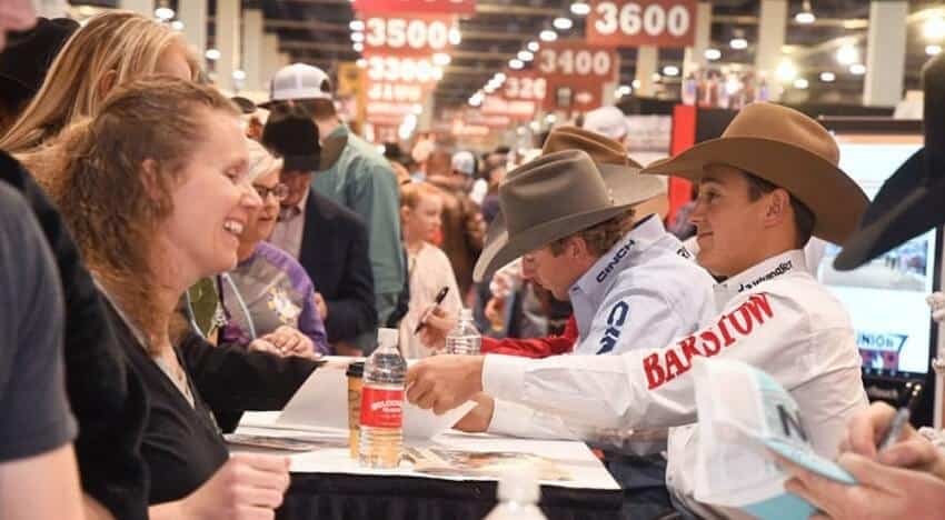 Contestant Autograph Sessions at NFR 2019